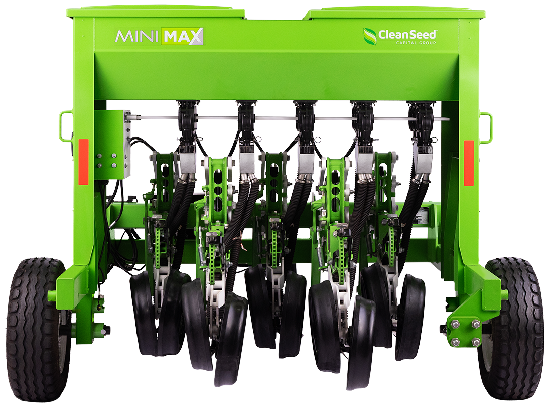SMART Seeder MINI‑MAX™ — Clean Seed branded, manufactured at OEM scale by Mahindra