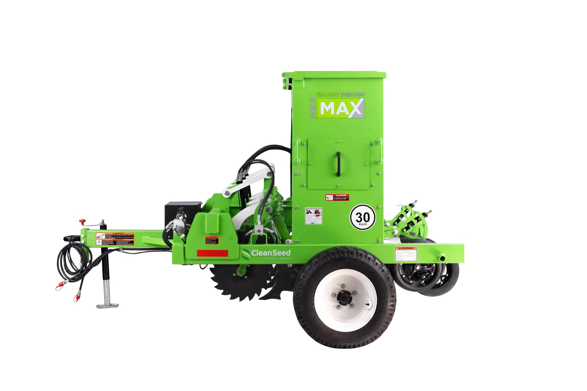 MINI‑MAX front view — compact deployment scale