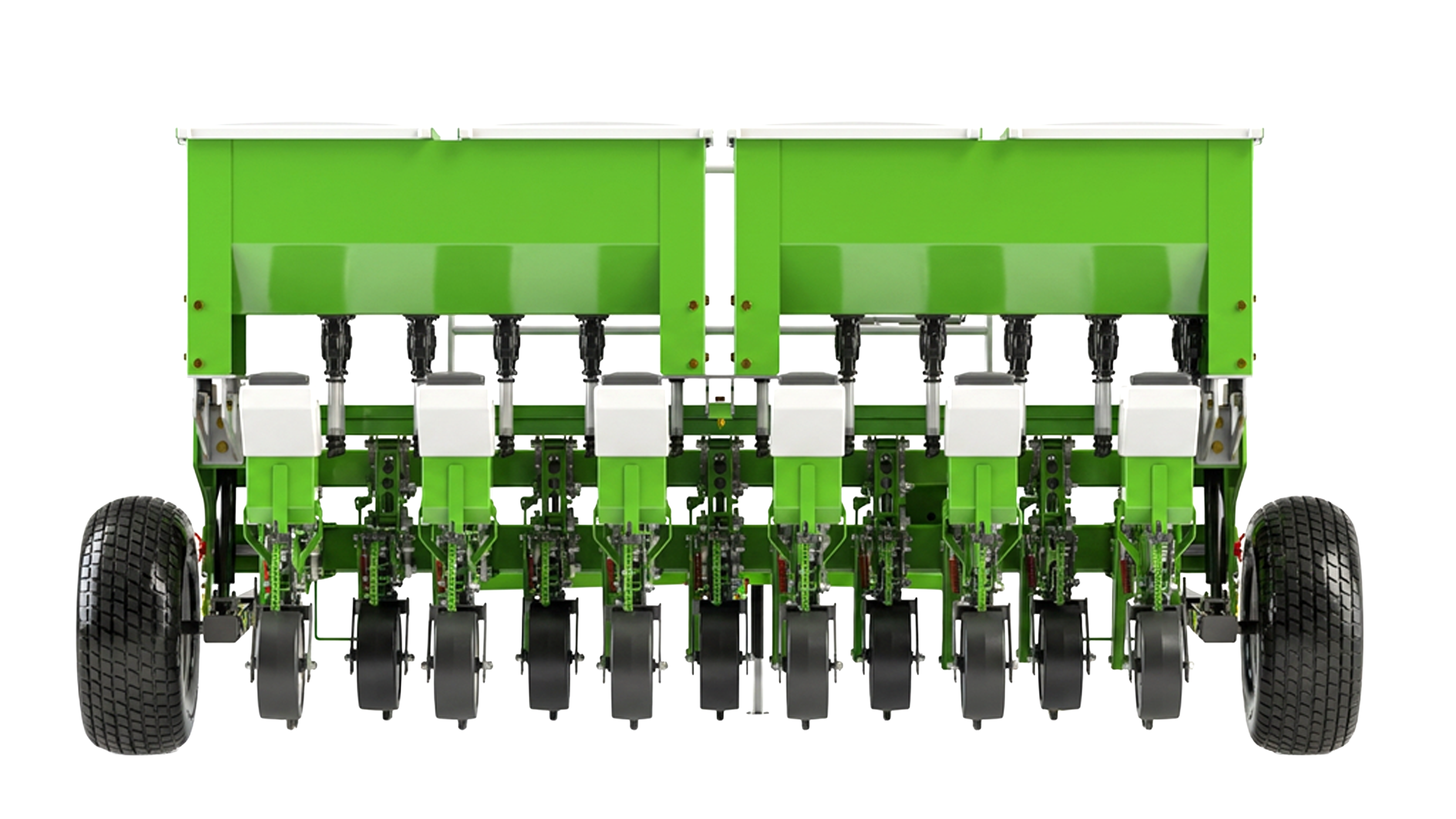 SMART Seeder OMNI‑MAX™ — front profile, 12ft mid-scale precision seeding platform